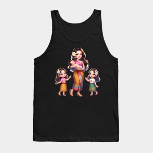 Cambodian Mom & Babies Tank Top